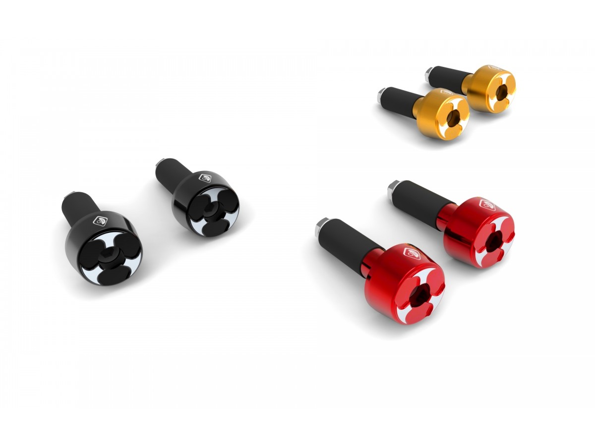 DBK Special Parts (Ducabike) Tri Blade Weighted Universal Bar Ends DBK Special Parts (Ducabike) Tri Blade Weighted Universal Bar Ends